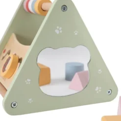 Triangolo attività montessori in legno - dai 18 mesi