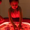 Tuff tray piano luminoso cambiacolore e supporto regolabile