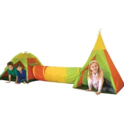 Tunnel con tenda e tepee