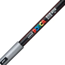 Uni posca punta extra fin argento