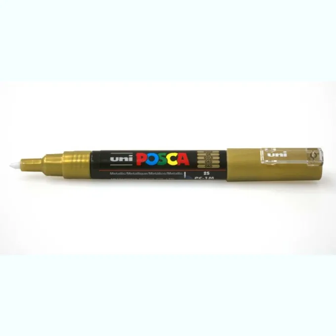 Uni posca punta extra fine oro