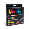 Uni posca punta media 8 pezzi in 8 colori