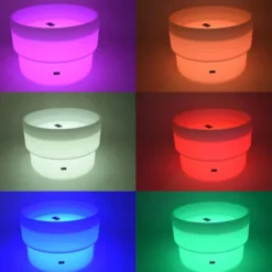 Vasca luminosa cambia colore