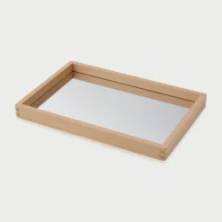 Vassoio piccolo con specchio