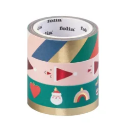 Washi tape natalizi - 4 rotoli
