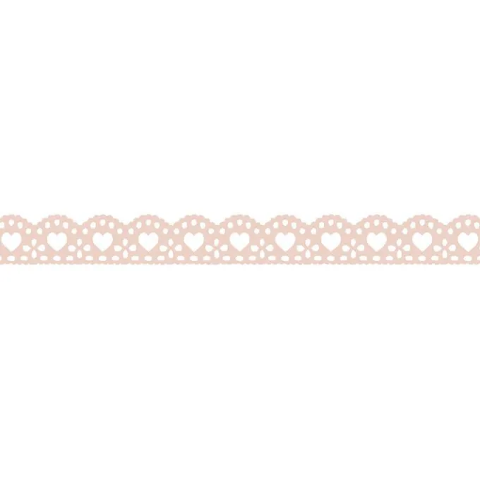 Washi tape sagomati pastello - 4 rotoli